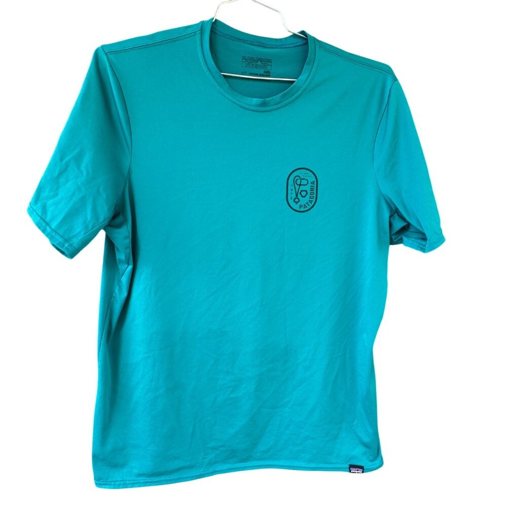 Patagonia Since 1973 ‘Clean Climbing’ Rock Climbing Athletic Men Shirt XL